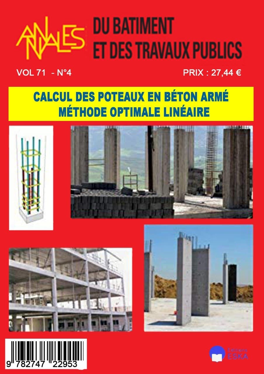 Calcul des poteaux en béton armé : méthode optimale linéaire